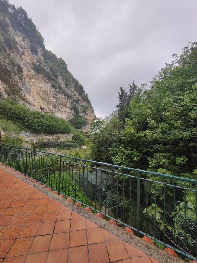 Casa Vacanze O'Mulin Ravello Via Fiume 2 Incrocio Pontone Exterior foto